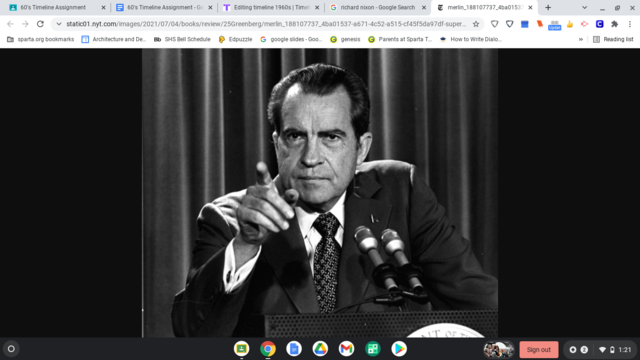 Richard Nixon is Elected