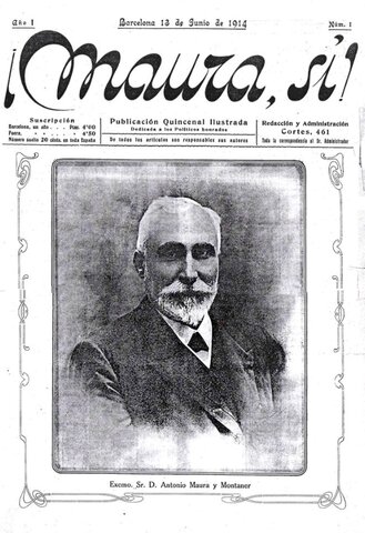 Proyecto de Maura para la autonomía cubana