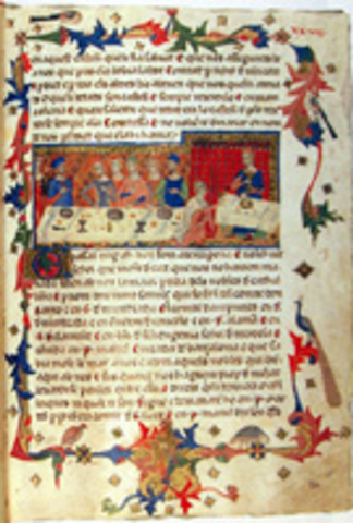 Jaume I acaba el Llibre dels feits