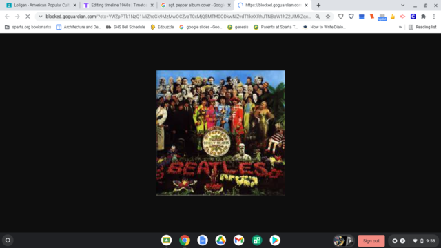 Beatles release Sgt. Pepper’s album
