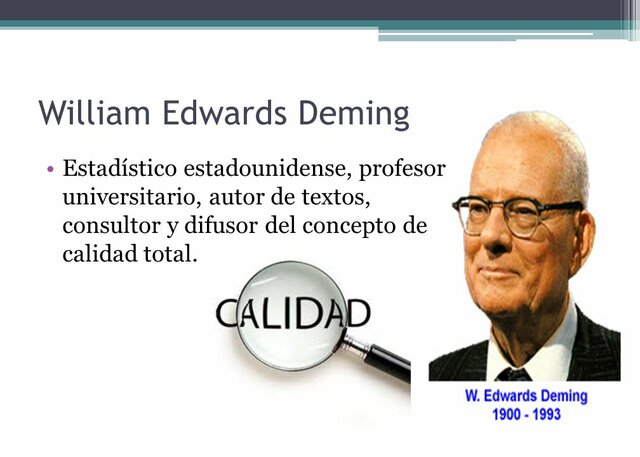 1900 WILLIAM EDWARDS DEMING (1900-1993)
