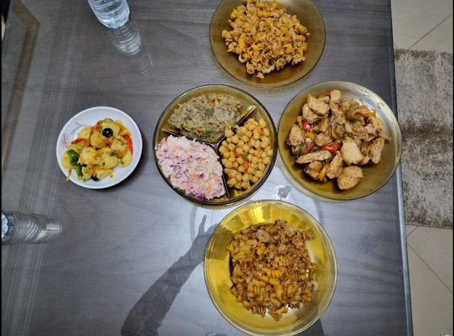 Cooking Together for the first time