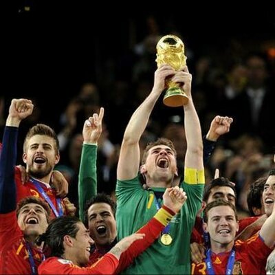 Timeline: Actuación de España en la historia de los mundiales de fútbol.