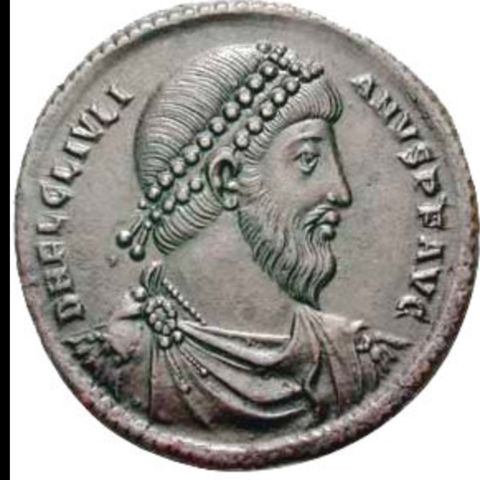 Juliano el Apóstata es nombrado Augusto