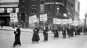 the women suffrage movement