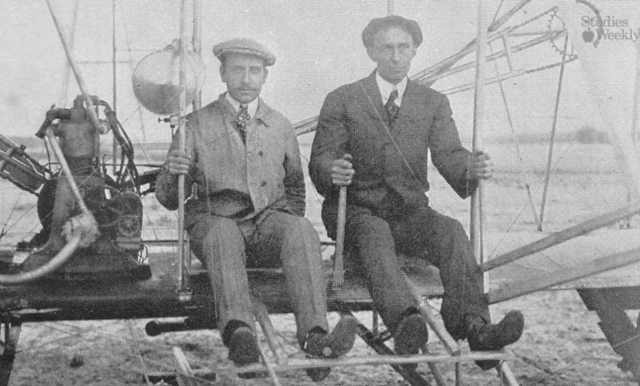 Primer vuelo en avión