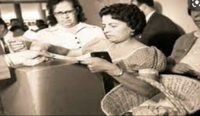 Primer sufragio femenino absoluto