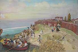 The battle of fort niagra.