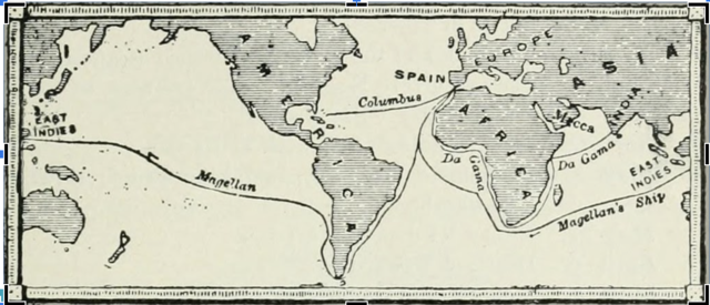 Vasco De Gamma stopped at the Cape of Good Hope on route to India