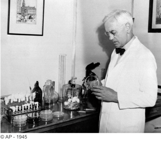 Descubrimiento de la penicilina