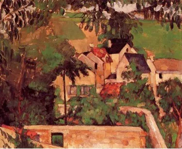 Paul Cézanne, Étude – Paysage à Auvers