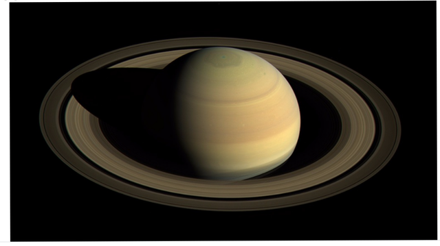 mejores imágenes de los anillos de Saturno
