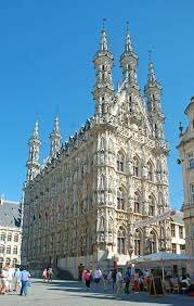 Ayuntamiento de Lovaina (Bélgica).