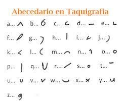 Sistema de taquigrafía