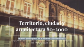 Timeline: 11 Territorio, cuidad y Arquitectura 80-2000