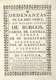 Ordenanzas de Burgos