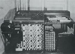 the First electric-only computer, without using gears, cams, belts or shafts