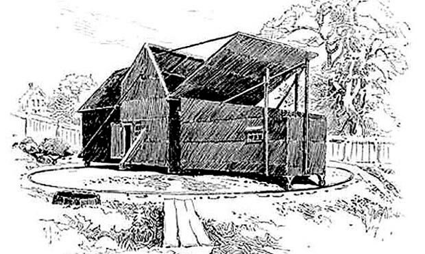 Primer estudio de cine "Black Maria"