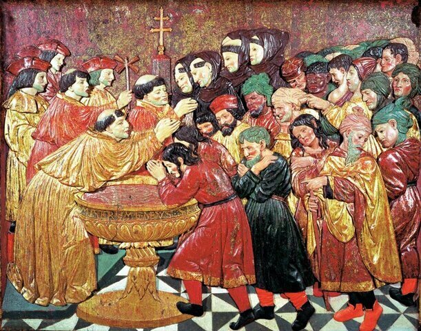 Baptisme obligatori dels musulmans.