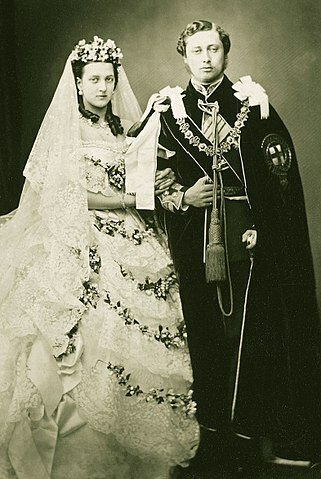 Casament d'Eduard VII del Regne Unit amb Alexandra de Dinamarca