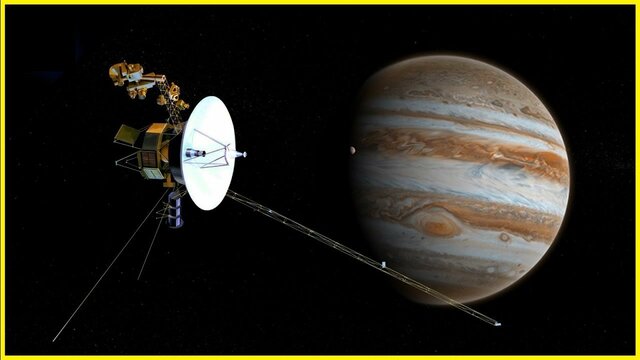 Voyager 1 màxim acostament a Júpiter