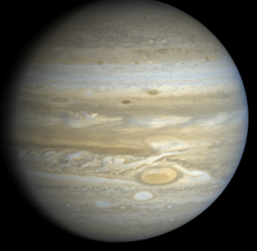 La Voyager 1 a Júpiter