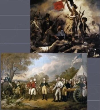 La agitación social de las revoluciones Americana y Francesa: 1775-1783 y 1789-1799