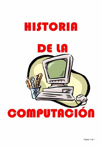 Historia de la Computación