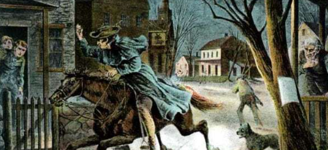 Midnight ride of Paul Revere