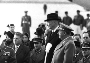 Franco y Eisenhower (El franquismo)