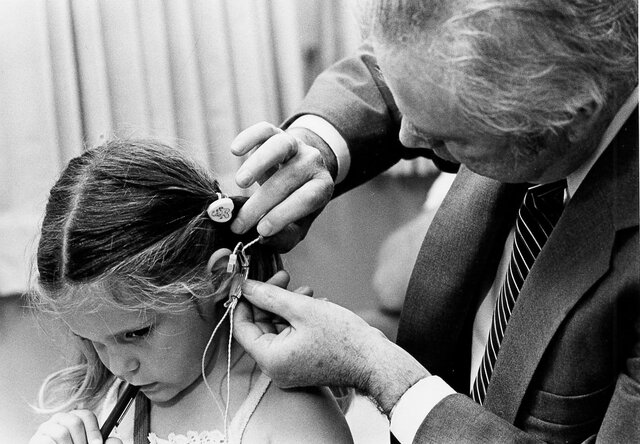 First Cochlear Implant