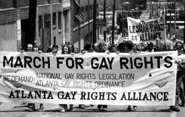 First Gay Rights March