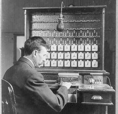 Herman Hollerith Designed Punch Card Calculator