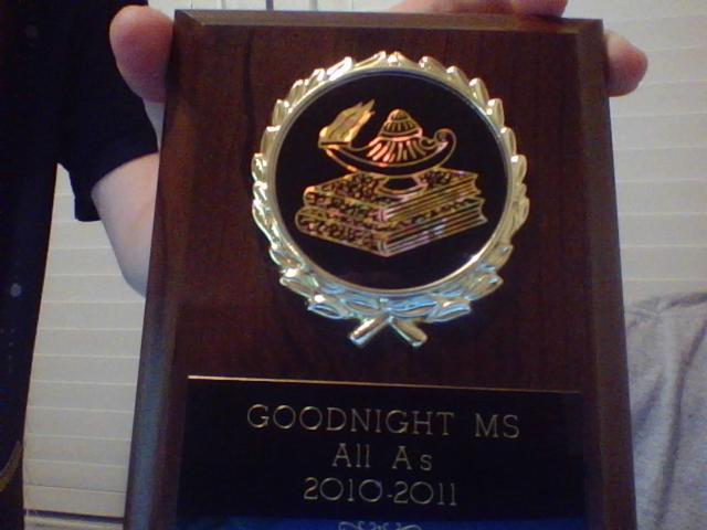 Got all A's and top 10%