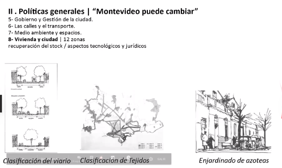 Políticas generales "Montevideo Puede Cambiar"