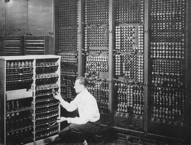 La ENIAC, primera computadora electrónica