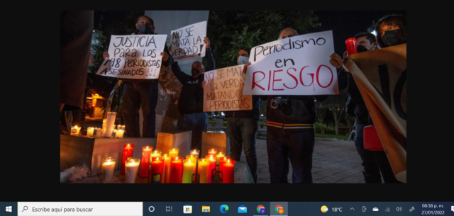 Asesinatos de Periodistas en México