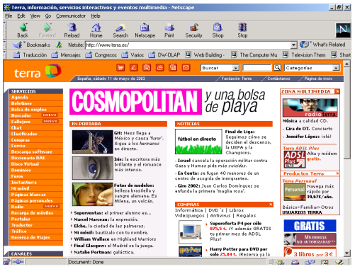 Cuarta generación de paginas web