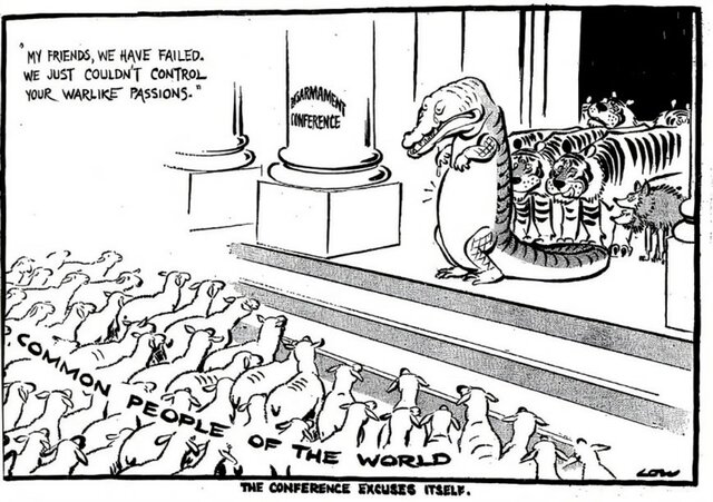 Alemania abandona la Conferencia de Desarme