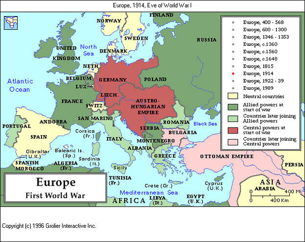 Italy enters the war