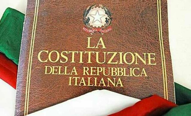 ENTRATA IN VIGORE DELLA COSTITUZIONE ITALIANA