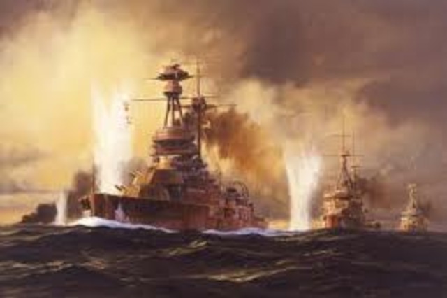 Battle of Jutland starts