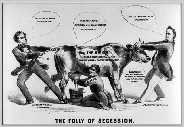 Seccession Of Mississippi, Florida, Alabama, and Georgia