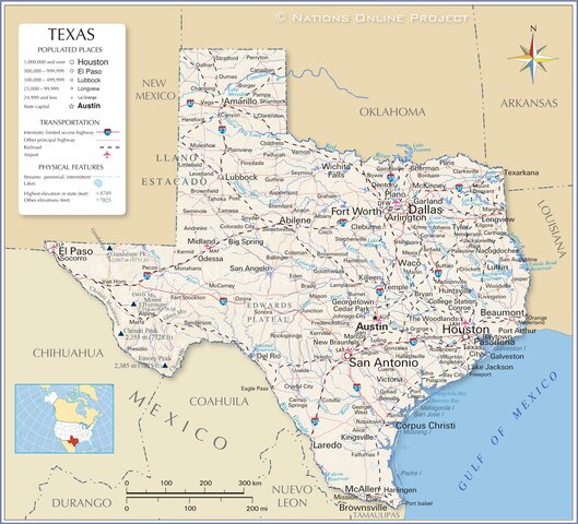 Reaching Texas