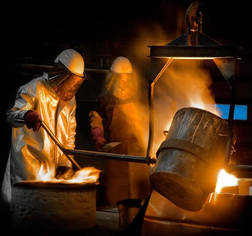 Máquina para fundir hierro