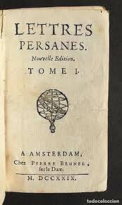 Montesquieu: Gutun Pertsiarrak