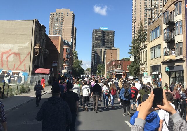 Manifestation - réchauffement climatiques