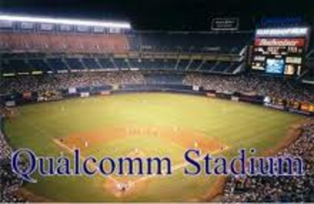 Last game of the Padres 35th and final season at Qualcomm Stadium; home plate is transferred to PETCO