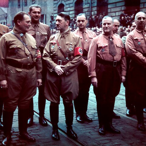 Hitler went to prison