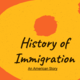 History of immigration